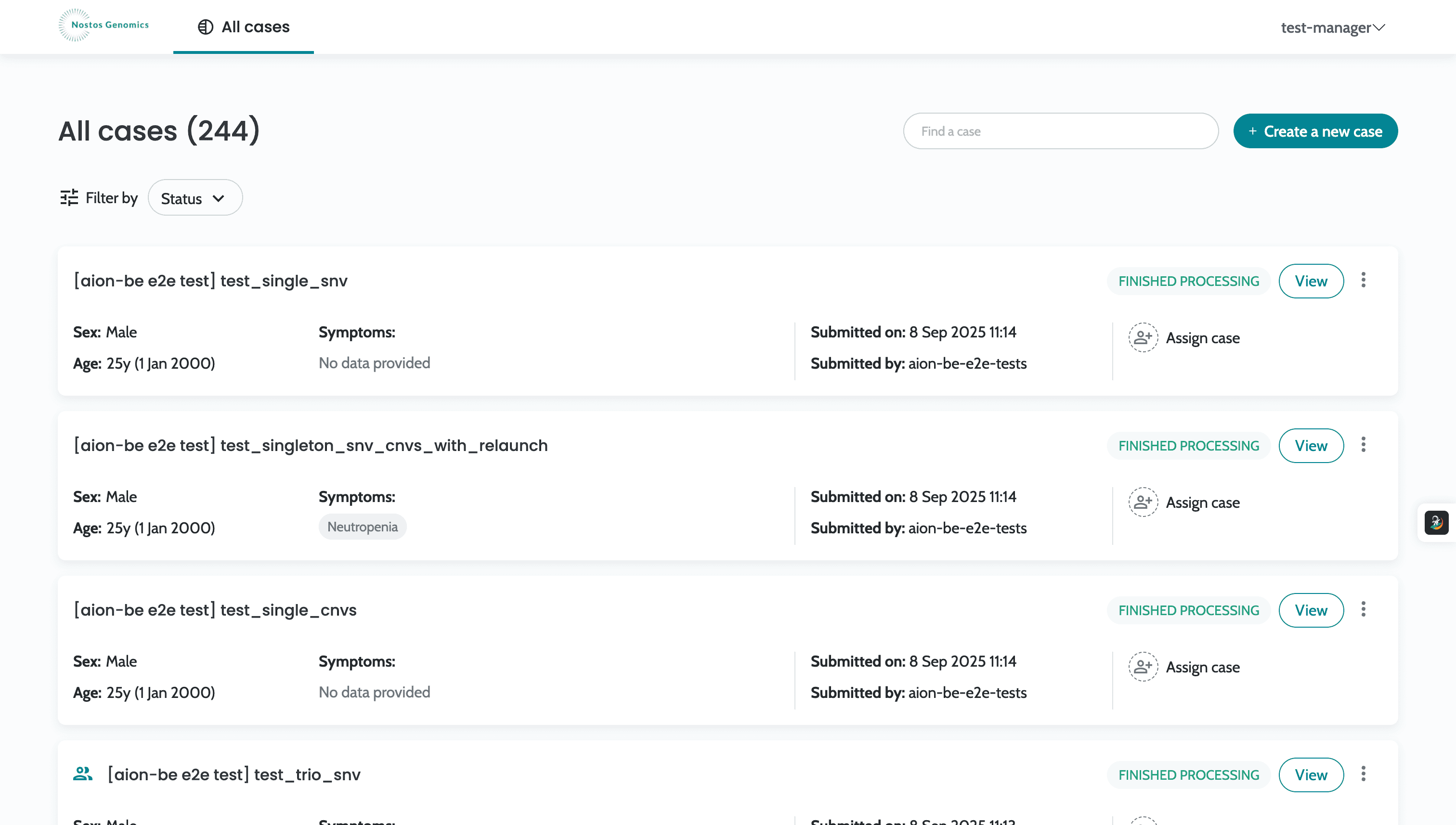 AION - Nostos Genomics - Project Screenshot