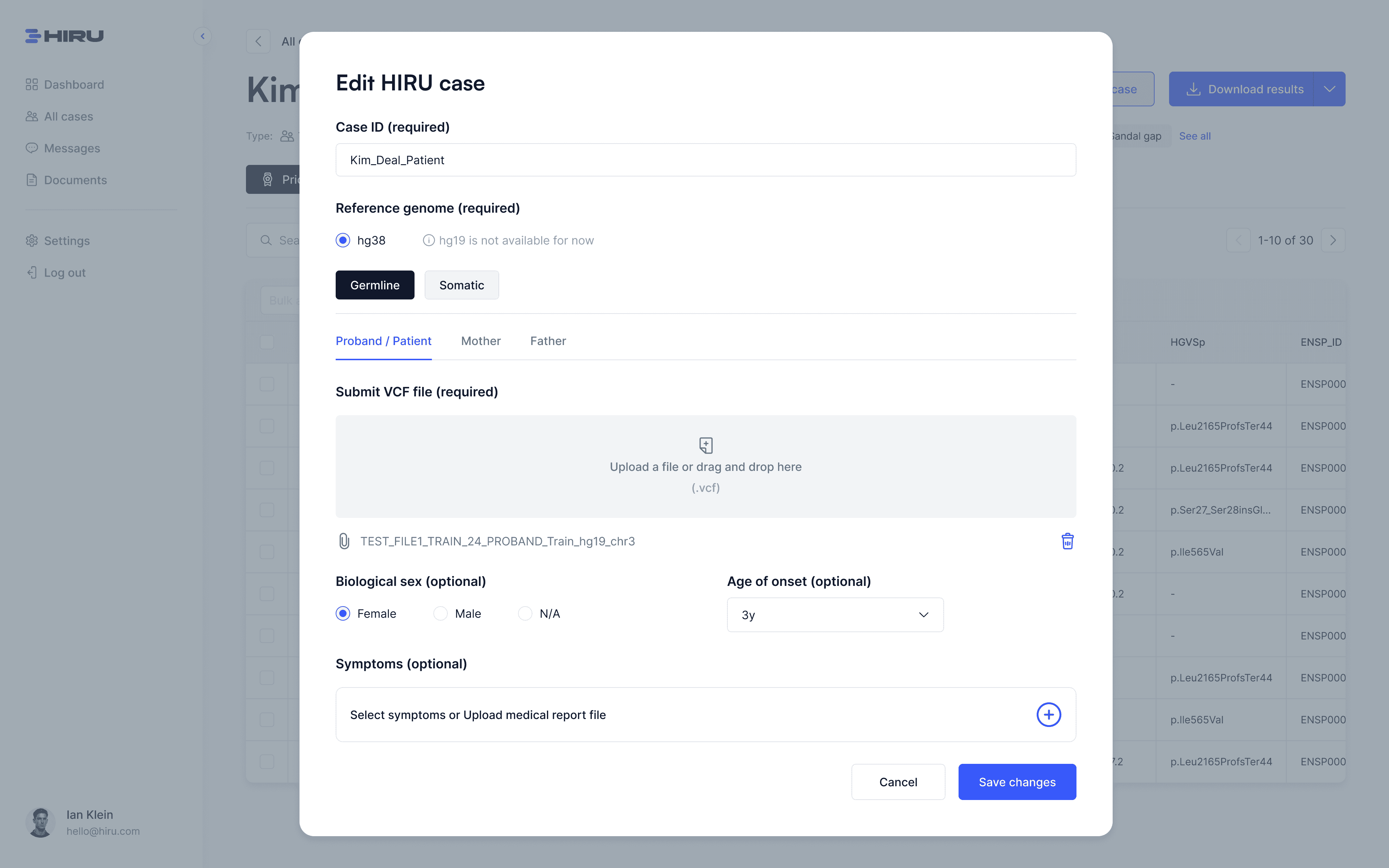 HIRU - Fujitsu - Project Screenshot