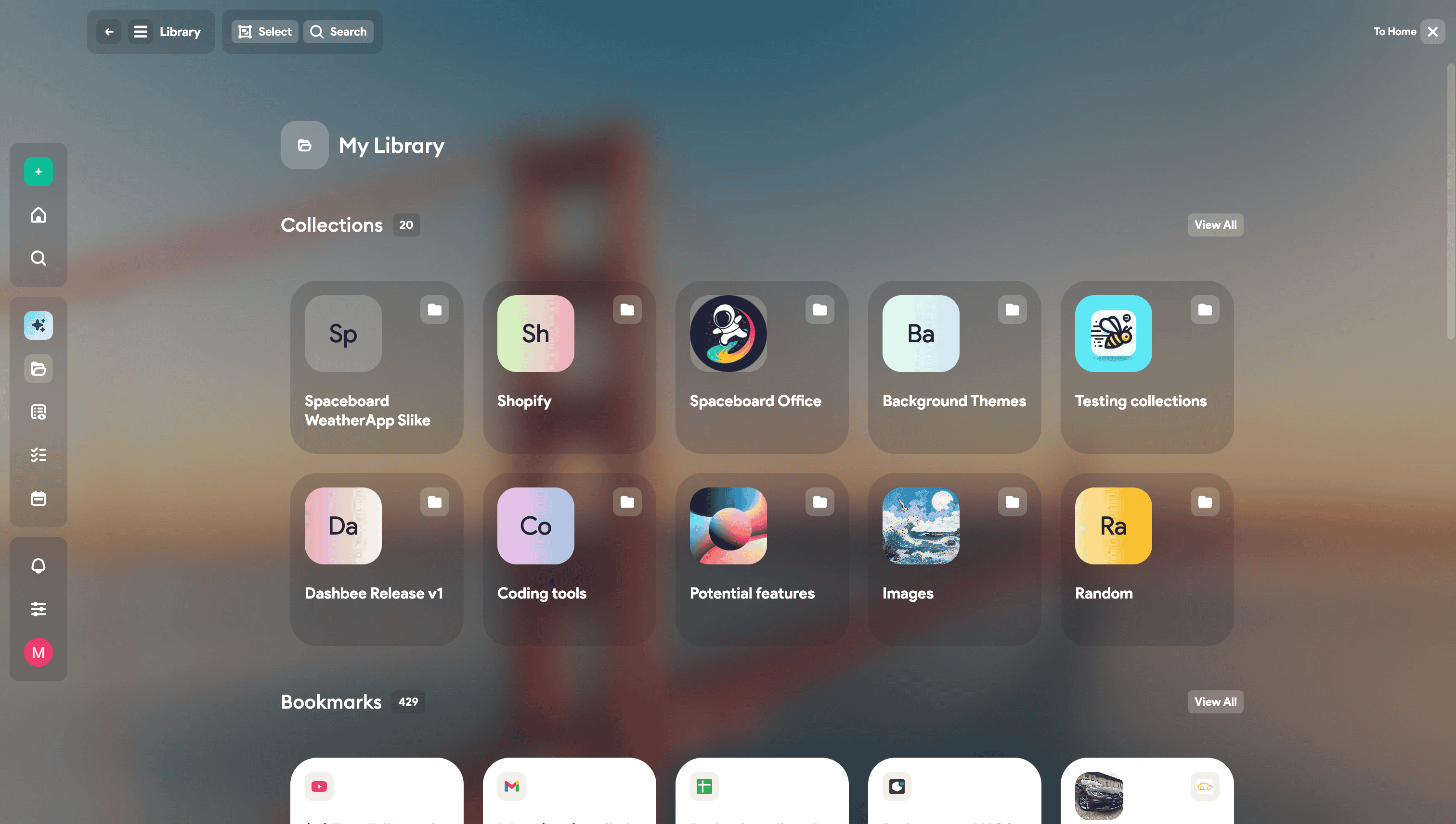 Dashbee - Screenshot