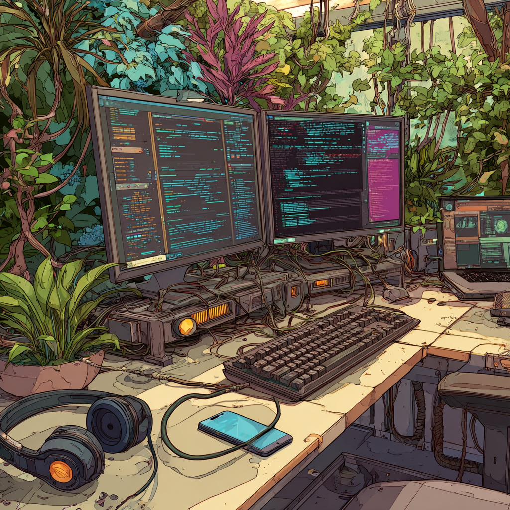 Web Development Illustration